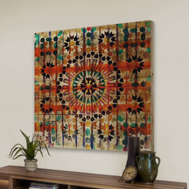 Wood Paintings Rose Flower Collages Home Living Room Wall Decor 89815 main image 1
